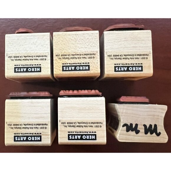 Hero Arts Halloween Rubber Stamps Set Of 6 - Picture 5 of 6